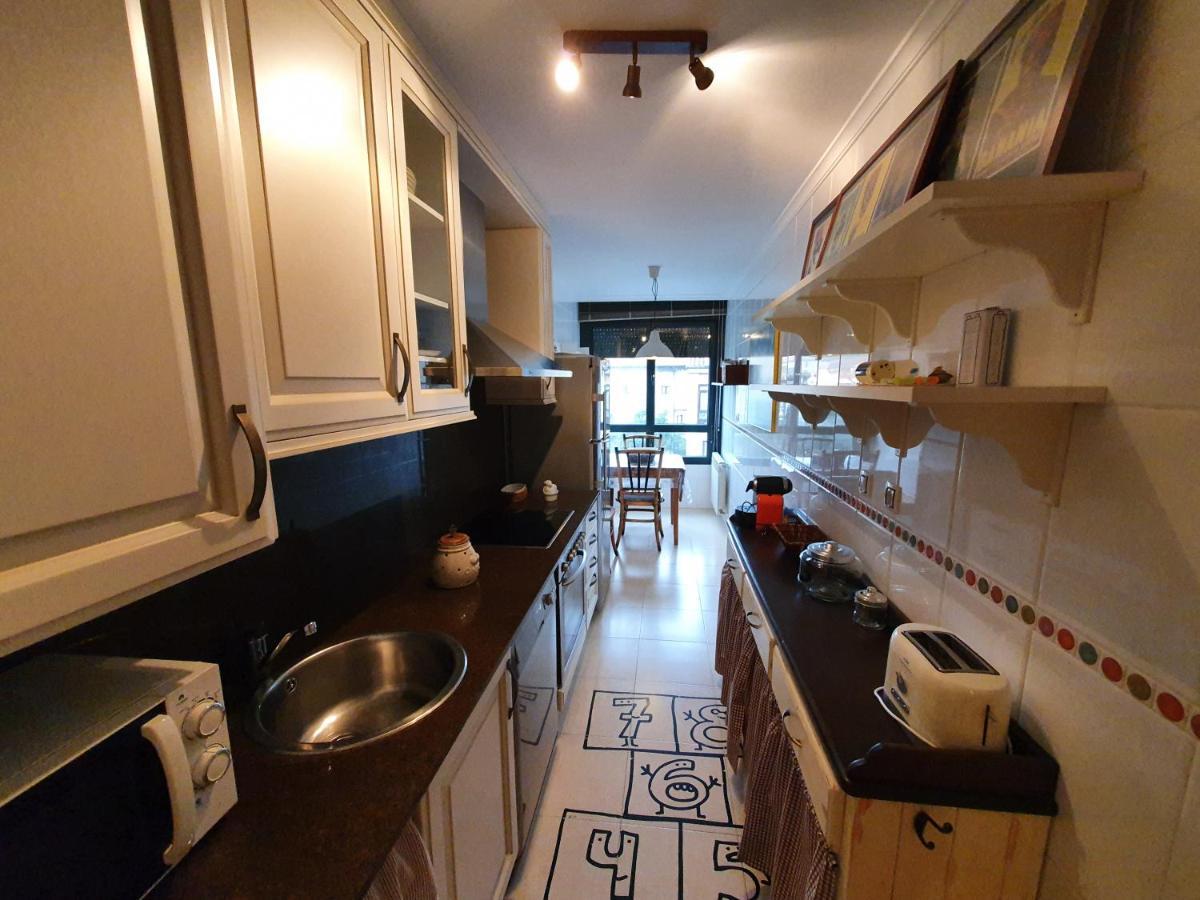 Babilonia, Apartamento En Llanes Tranquilo Y Centrico A 150M De La Playa Del Sablon Buitenkant foto