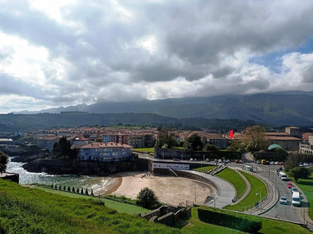 Babilonia, Apartamento En Llanes Tranquilo Y Centrico A 150M De La Playa Del Sablon Buitenkant foto